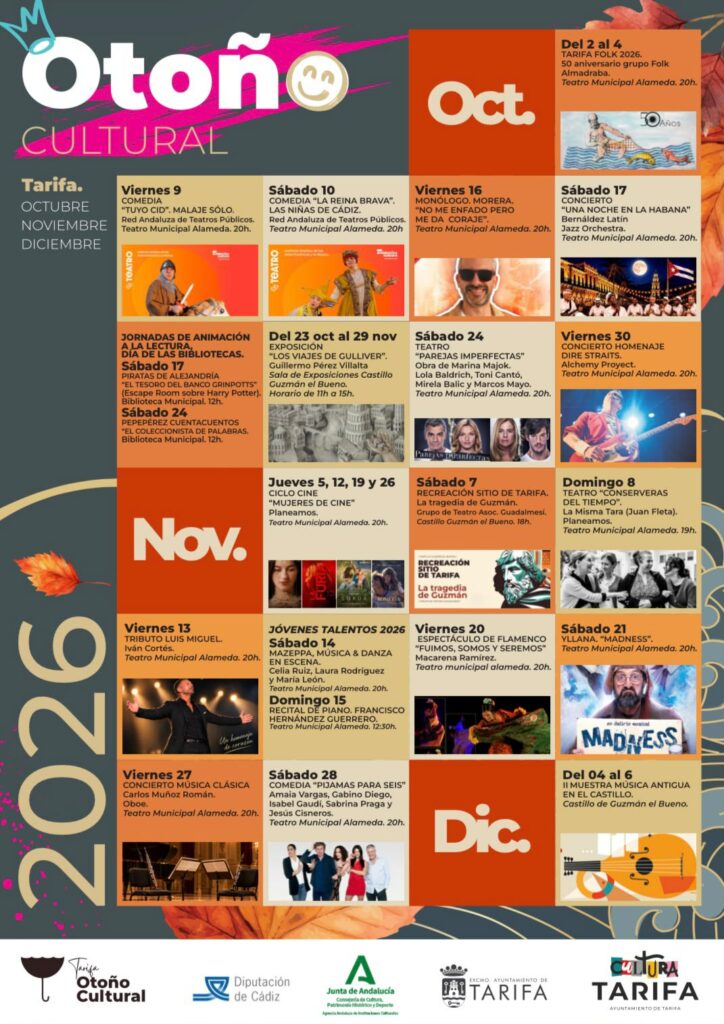 Otoño Cultural Tarifa 2026