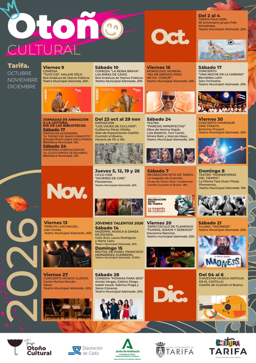 Otoño Cultural Tarifa 2026